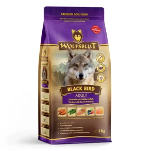 Wolfsblut Adult Black Bird - Truthahn mit Süßkartoffel - 2kg