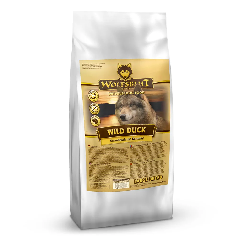 Wolfsblut Large Breed Wild Duck - Ente und Kartoffel