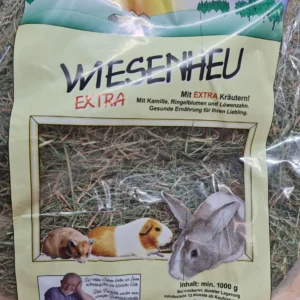 Stegerhof Wiesenheu Extra 1kg für Nager