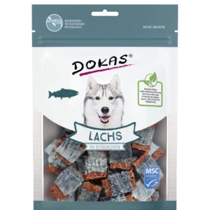 Dokas  Lachs in Stückchen 80g
