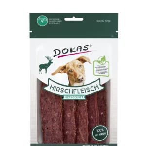 Dokas Hirschstreifen Getrocknet 60g