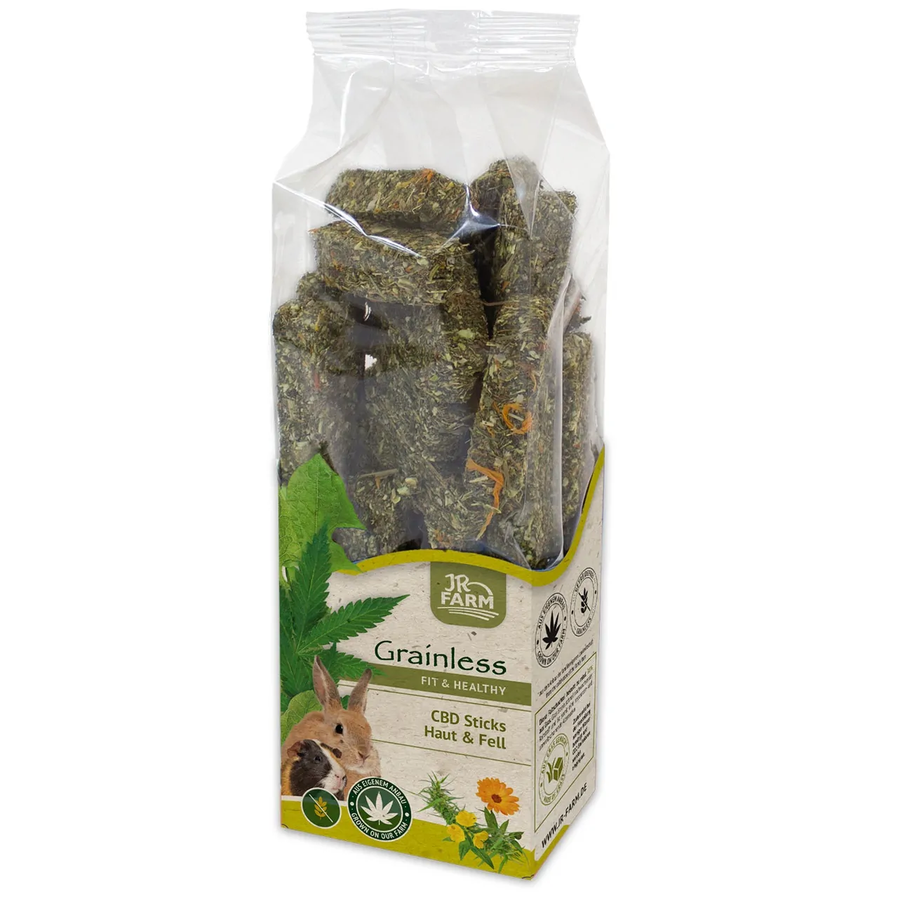 JR-Farm Grainless Health CBD Sticks Haut & Fell 75g