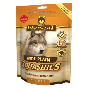Wolfsblut Squashies Wide Plain Large Breed - Pferdefleisch & Süßkartoffel 300g