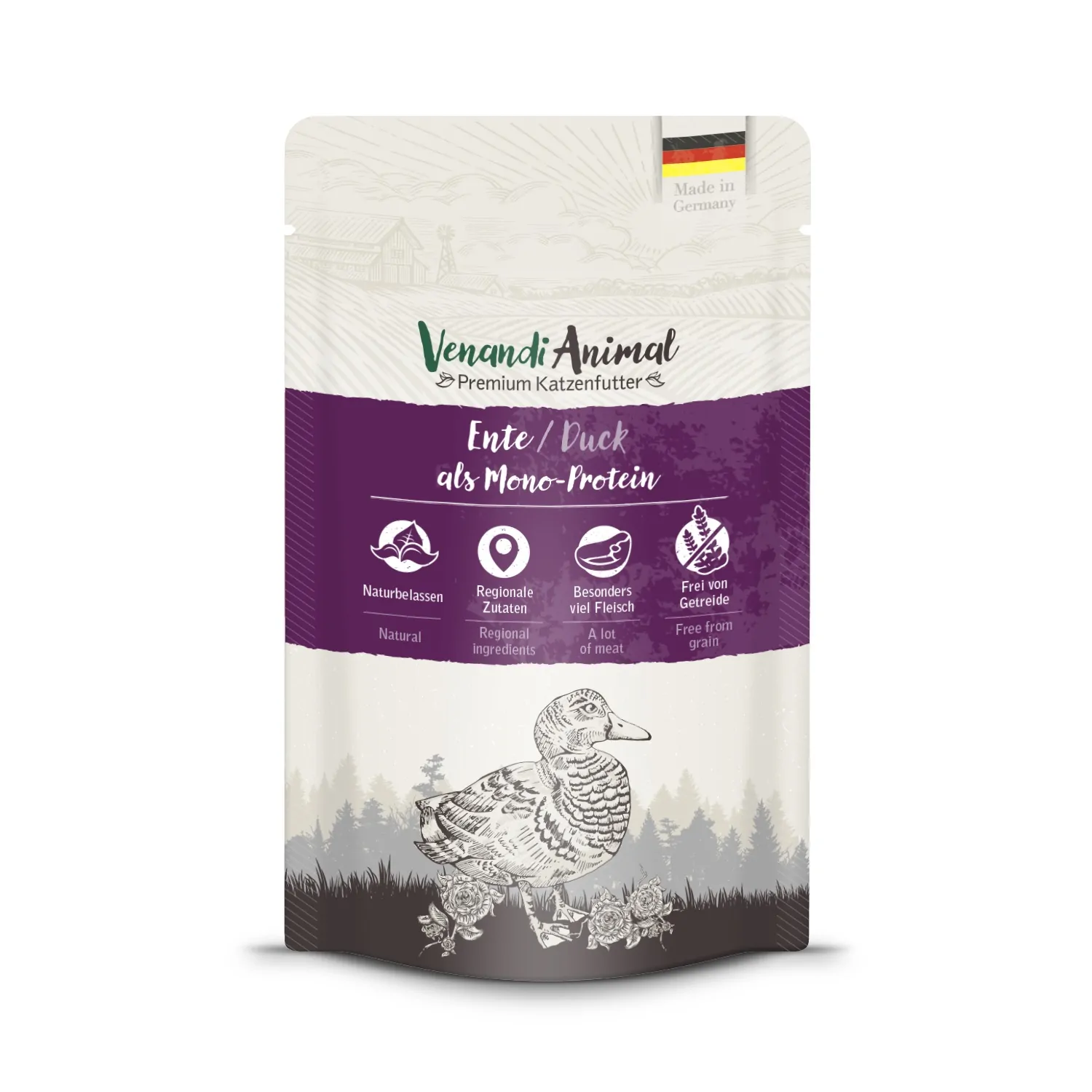Venandi Animal - Ente als Monoprotein 125g