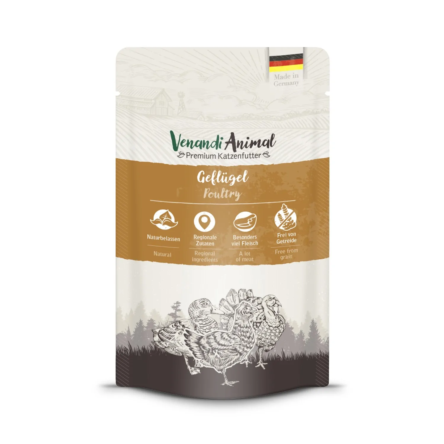 Venandi Animal - Geflügel 125g