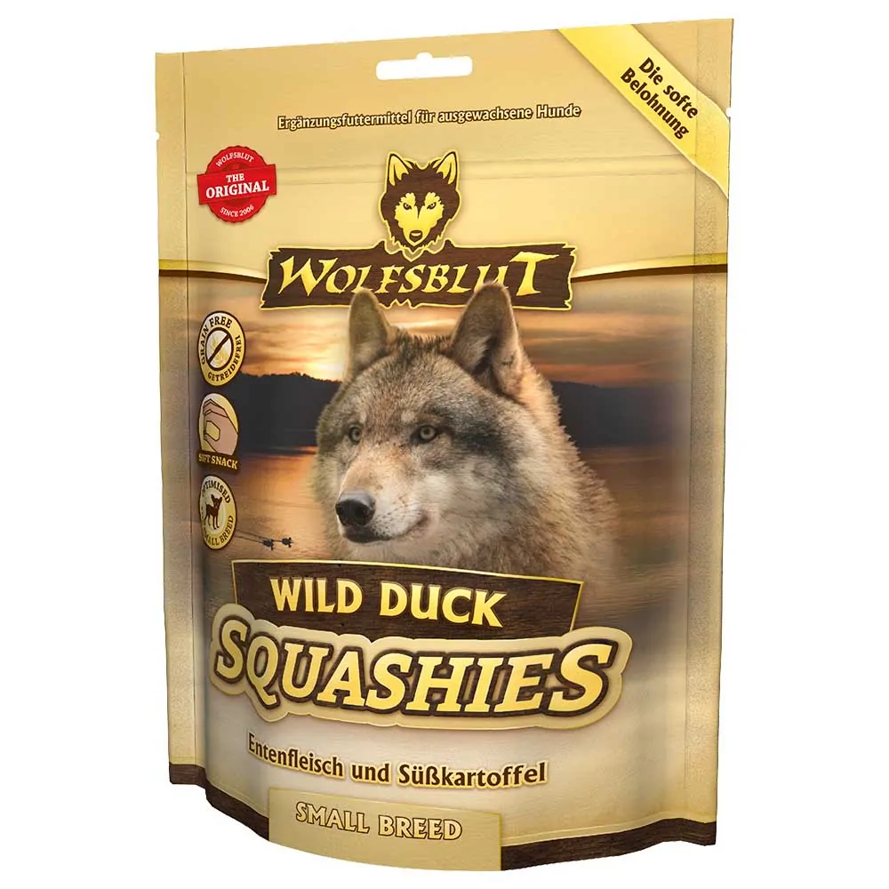 Wolfsblut Squashies Wild Duck Small Breed - Entenfleisch & Süßkartoffel 350g