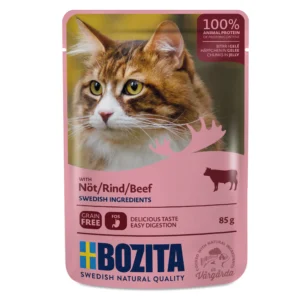 Bozita Häppchen in Gelee mit Rind 85g