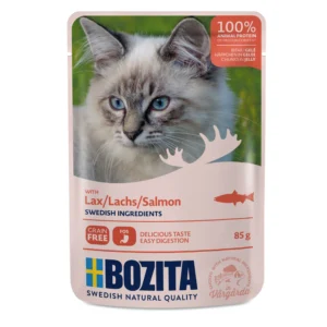 Bozita Häppchen in Gelee mit Lachs 85g