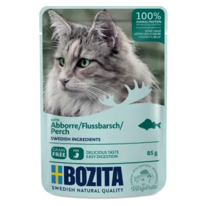 Bozita Häppchen in Gelee mit Flussbarsch 85g