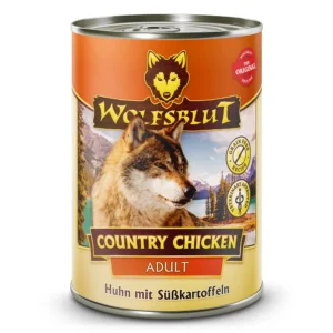 Wolfsblut Adult Country Chicken - Huhn mit Süßkartoffeln Dose - 395g