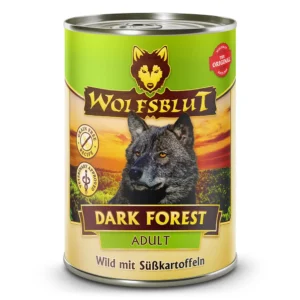 Wolfsblut Adult Dark Forest - Wild mit Süßkartoffeln Dose - 395g