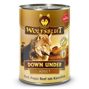 Wolfsblut Adult Down Under - Black Angus Beef mit Kartoffeln Dose - 395g