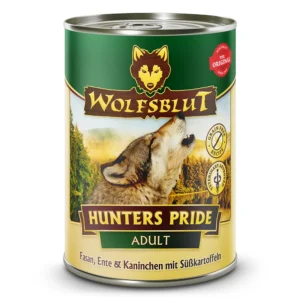 Wolfsblut Adult Hunters Pride - Fasan, Ente & Kaninchen mit Süßkartoffeln Dose - 395g