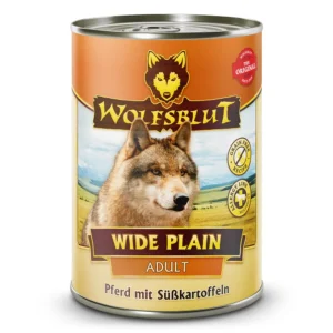 Wolfsblut Adult Wide Plain - Pferd mit Süßkartoffeln Dose - 395g