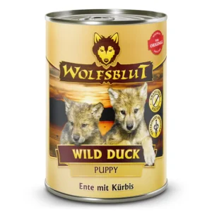 Wolfsblut Puppy Wild Duck - Ente mit Kürbis Dose - 395g
