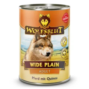 Wolfsblut Adult Wide Plain Quinoa - Pferd mit Quinoa Dose - 395g