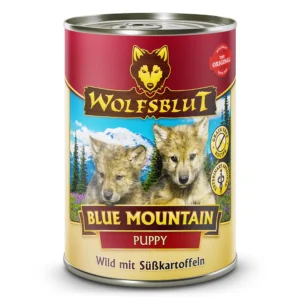 Wolfsblut Puppy Blue Mountain - Wild mit Süßkartoffeln Dose - 395g