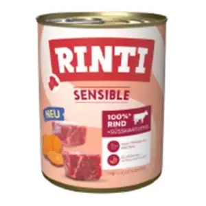 Rinti Sensible Rind + Süßkartoffel - 800g