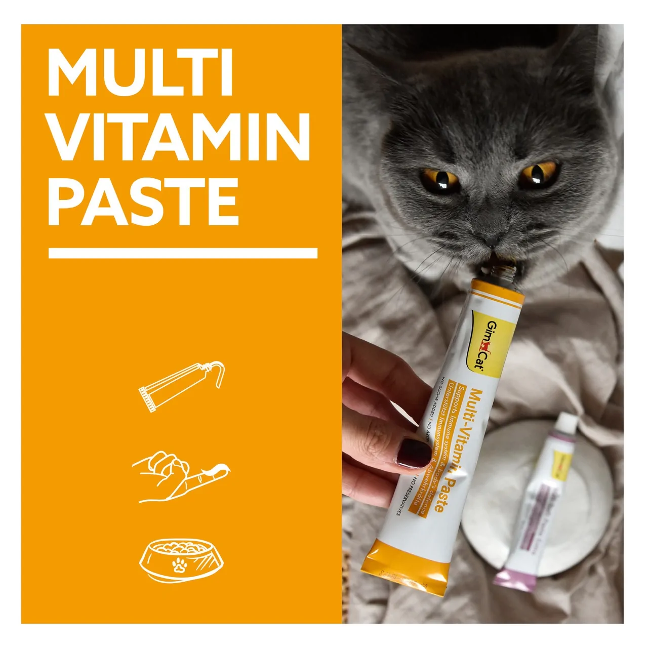 GimCat - Multi-Vitamin Paste 200 g – Bild 3