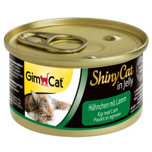 GimCat - ShinyCat in Jelly Hühnchen mit Lamm 70 g