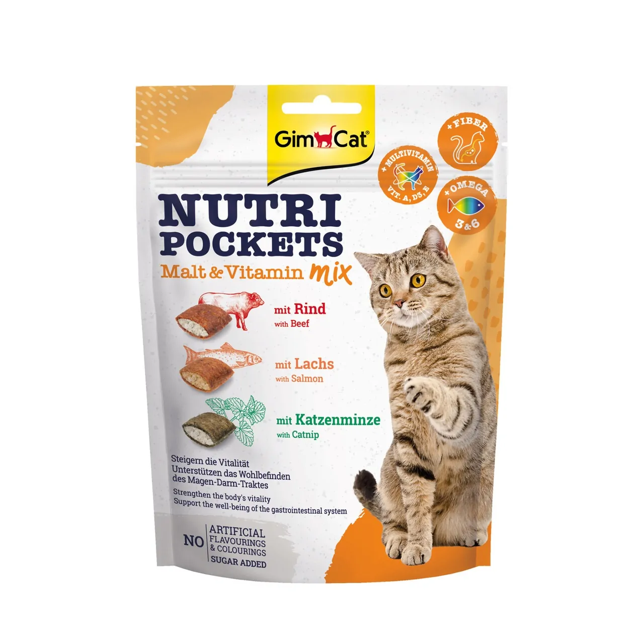 GimCat - Nutri Pockets Malt-Vitamin Mix 150 g