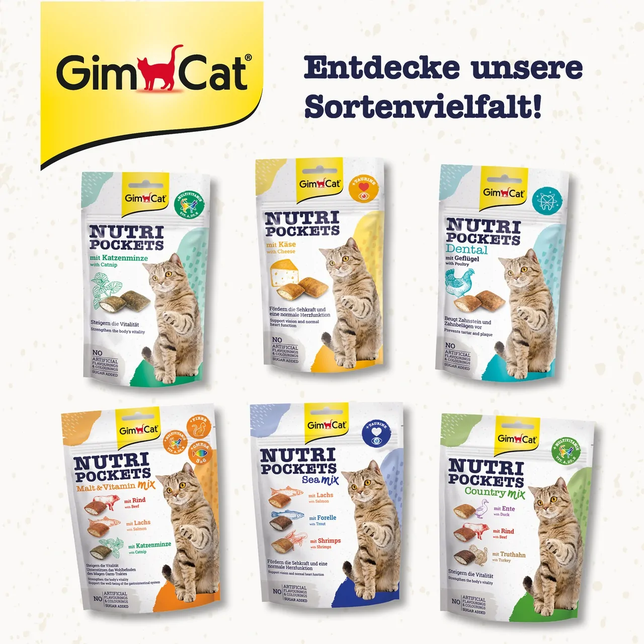 GimCat - Nutri Pockets Country Mix 150 g – Bild 4