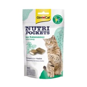 GimCat - Nutri Pockets mit Katzenminze 60 g