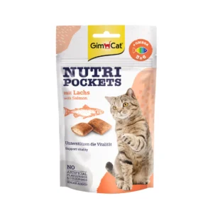 GimCat - Nutri Pockets mit Lachs 60g