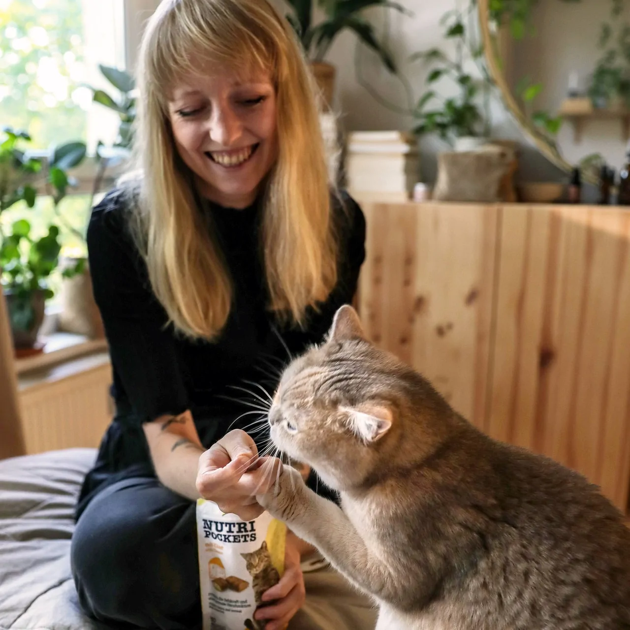 GimCat - Nutri Pockets mit Käse 60 g – Bild 3