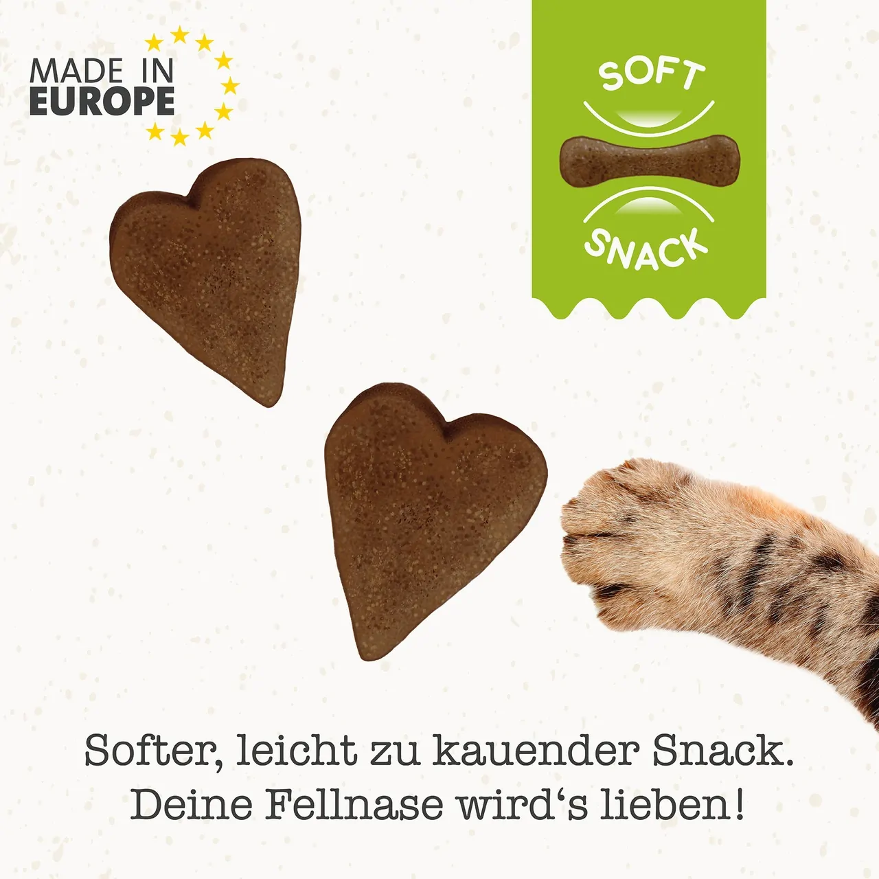GimCat - Soft Snack Huhn mit Thymian 60g – Bild 3