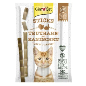 GimCat - Sticks Truthahn & Kaninchen 30g