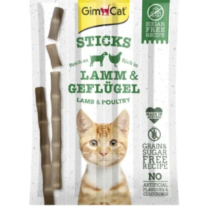 GimCat - Sticks mit Lamm & Geflügel 4 Stück 20g