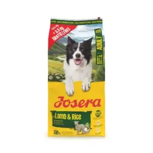 Josera All Sizes Adult Lamb & Rice - 12,5kg + 2,5kg Gratis