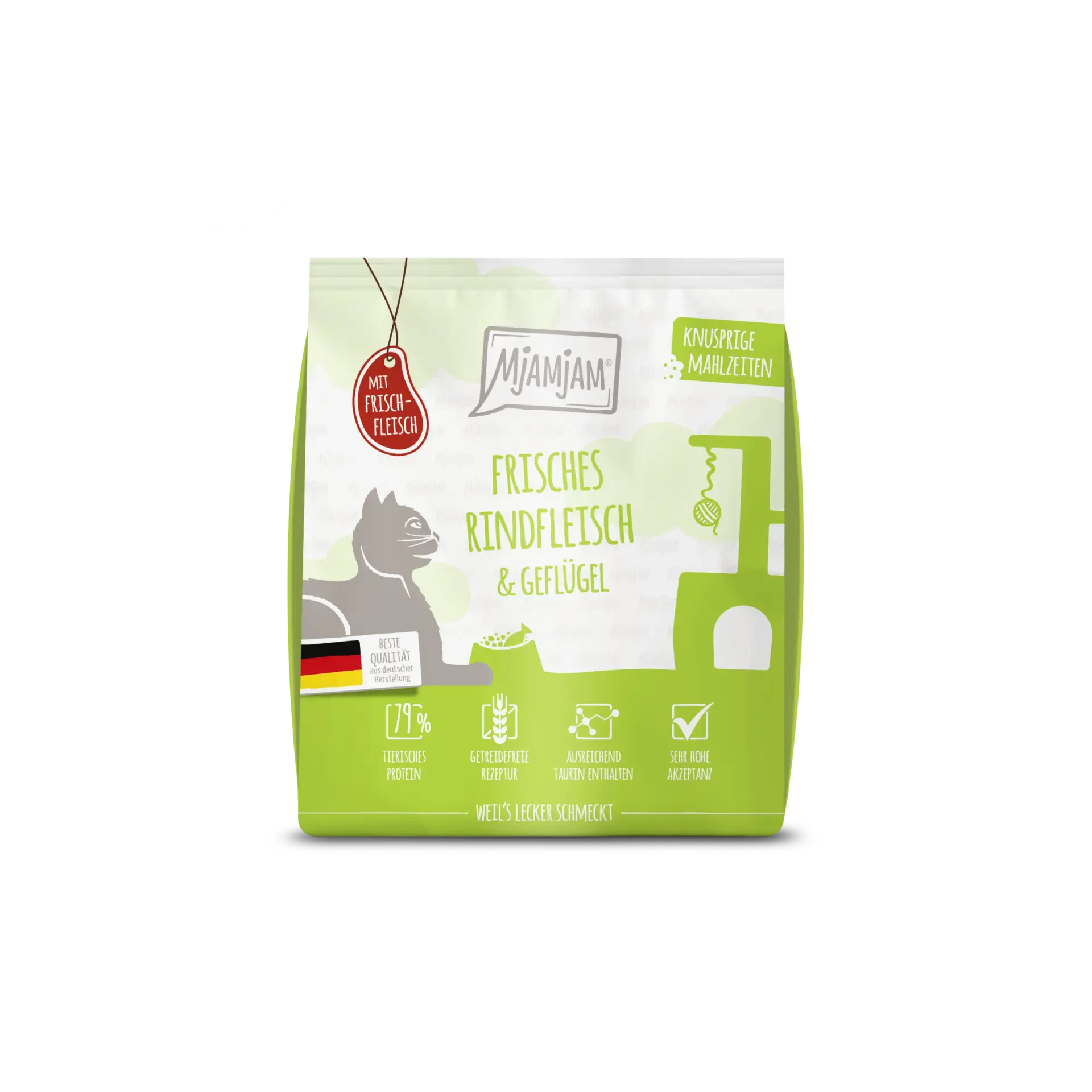 MjAMjAM - Knusprige Mahlzeiten - Frisches Rindfleisch & Geflügel