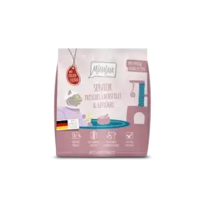 MjAMjAM - Knusprige Mahlzeiten - Senior - Frisches Lachsfilet & Geflügel