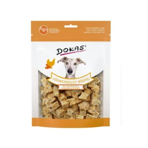 Dokas Hühnbrust-Würfel mit Süsskartoffel, Leinsamen & Kokosöl 150g