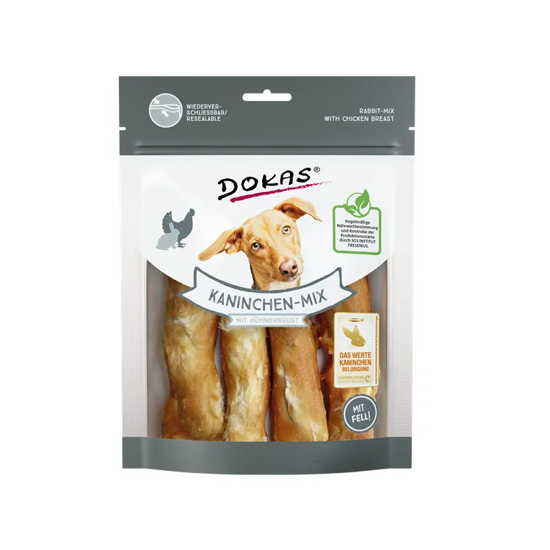 Dokas Kaninchen-Mix mit Hühnerbrust 120g
