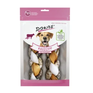 Dokas Kauzopf mit Fischhaut 2 Stück 120g