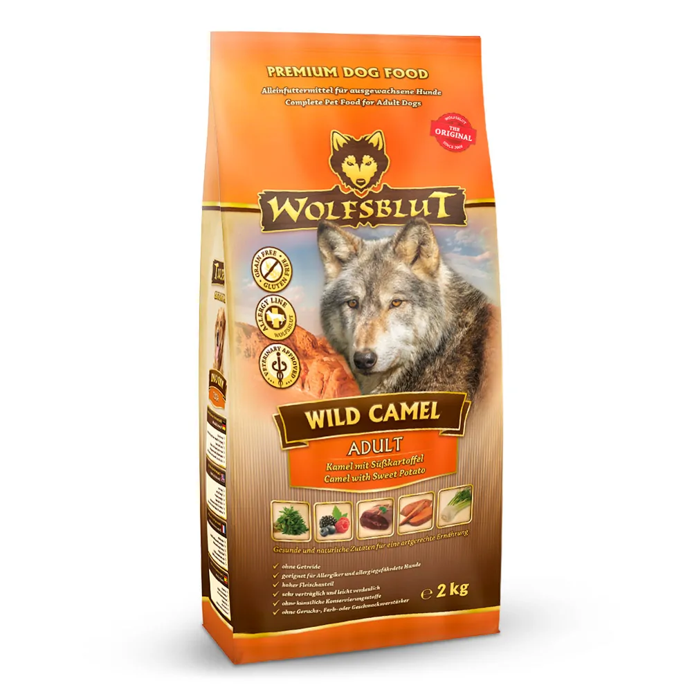 Wolfsblut Adult Wild Camel - Kamel und Süßkartoffel