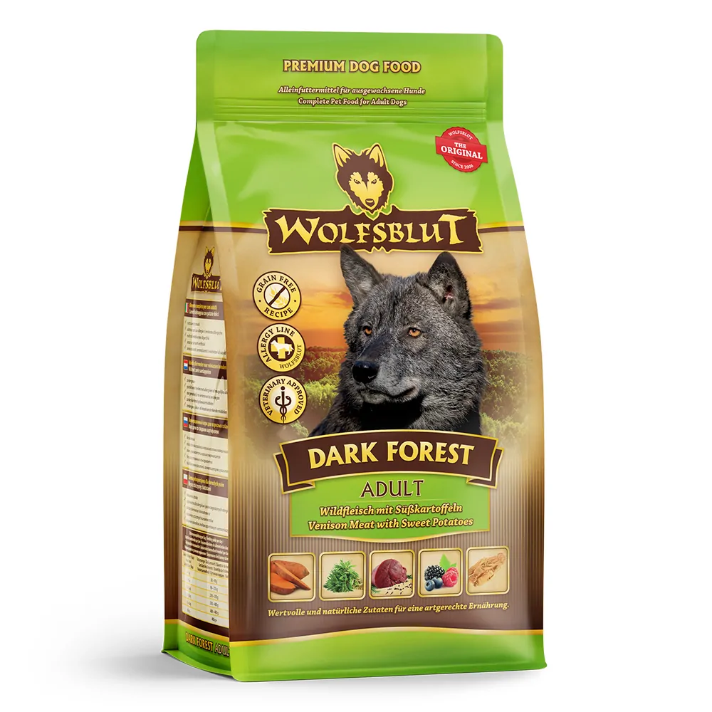 Wolfsblut Adult Dark Forest - Wild und Süßkartoffel