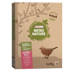 Versele Laga Menu Nature Gourmet Balls / Meisenknödel mit Beeren ohne Netz 6 x 90g