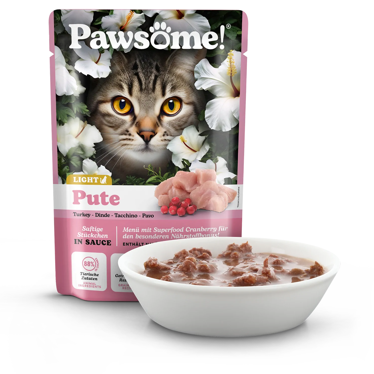 Pawsome! Adult Light Pute 85g – Bild 3