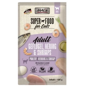 Mac´s - Katze Pouch - Geflügel, Hering & Shrimps 100g