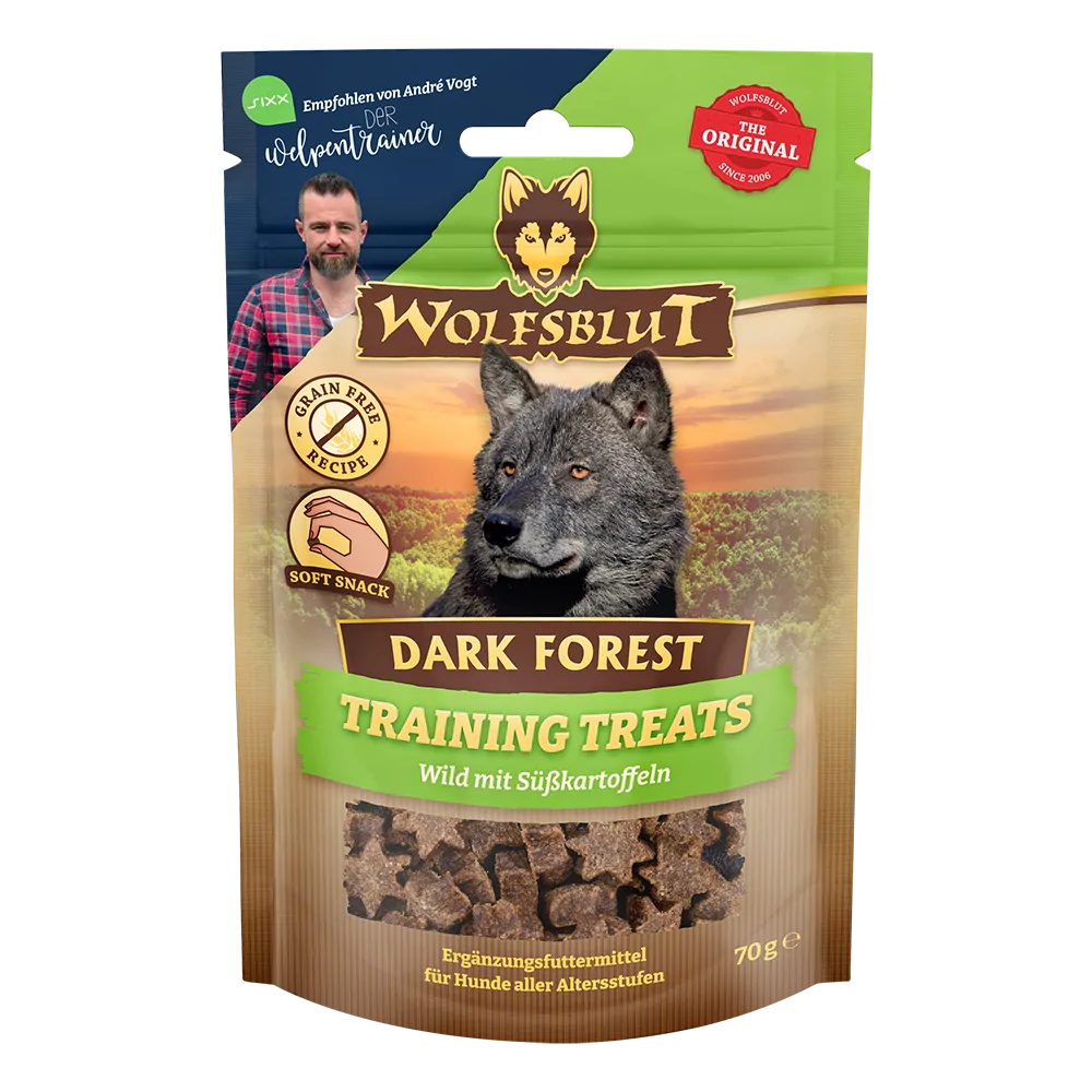 Wolfsblut Training Treats Dark Forest - Wild und Süßkartoffel 70g