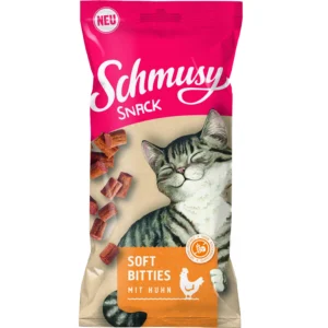 SCHMUSY Snack - Soft Bitties mit Huhn 60g