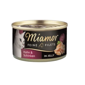 Miamor Feine Filets in Jelly - Huhn & Schinken 100g
