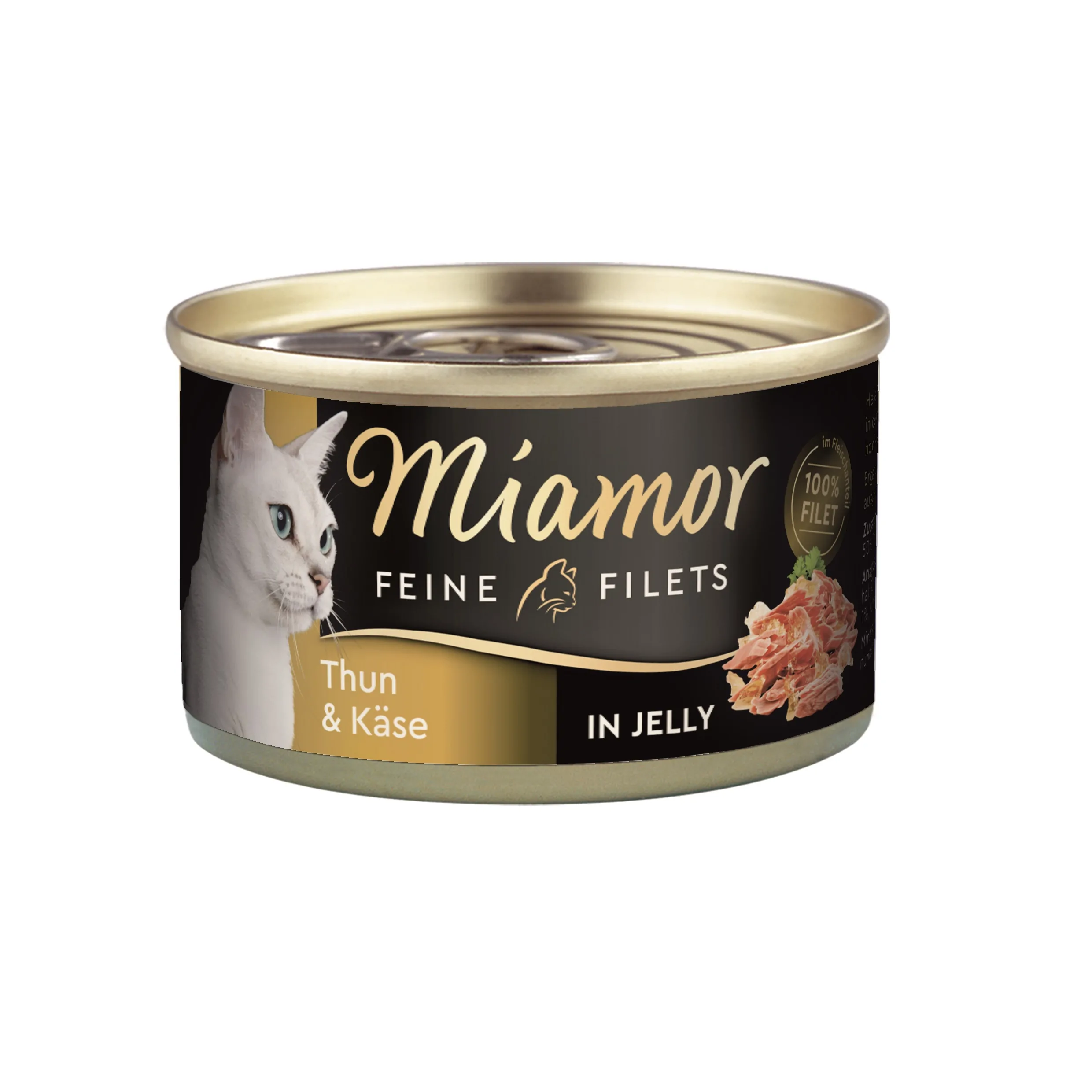 Miamor Feine Filets in Jelly - Thun & Käse 100g