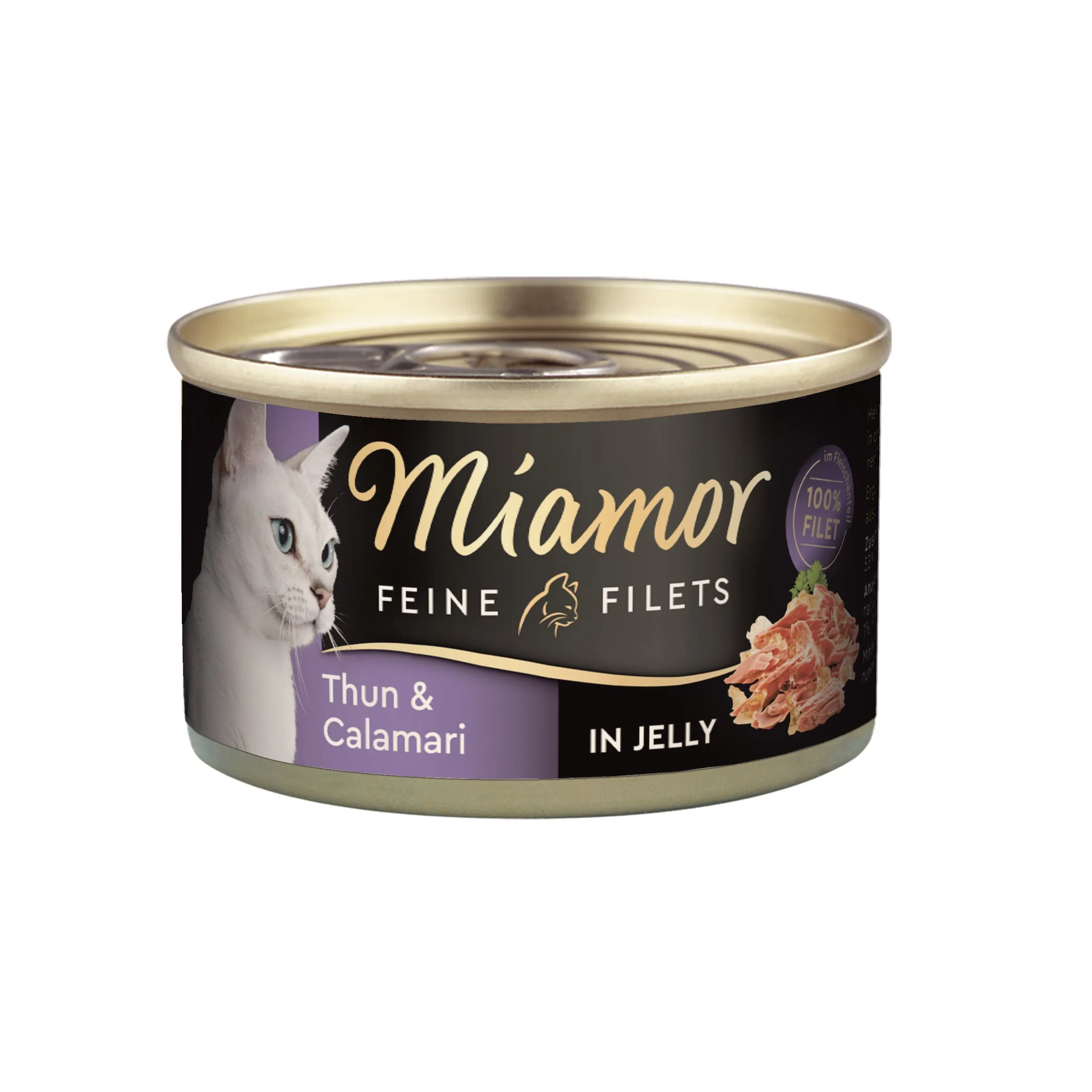 Miamor Feine Filets in Jelly - Thun & Calamari 100g