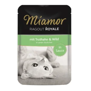 Miamor Ragout Royale in Sauce - Truthahn & Wild 100g