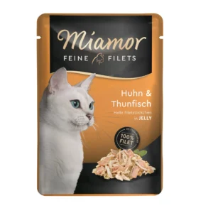 Miamor Feine Filets in Jelly Huhn & Thun 100g
